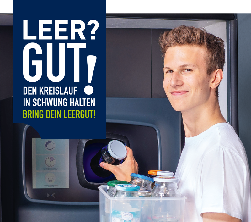 Kampagnengestaltung „Leer? Gut!“