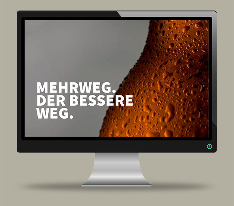 Mehrweg. Der bessere Weg. Webentwicklung- und design promehrweg.de